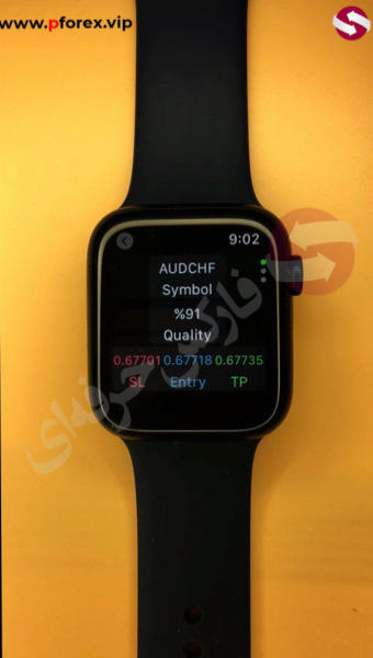 اطلاعات سیگنال در دستیار فارکس حرفه ای برای اپل واچ | دستیار فارکس حرفه ای Apple Watch