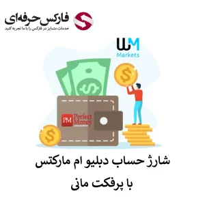 شارژ بروکر دبلیو ام مارکتس با پرفکت مانی