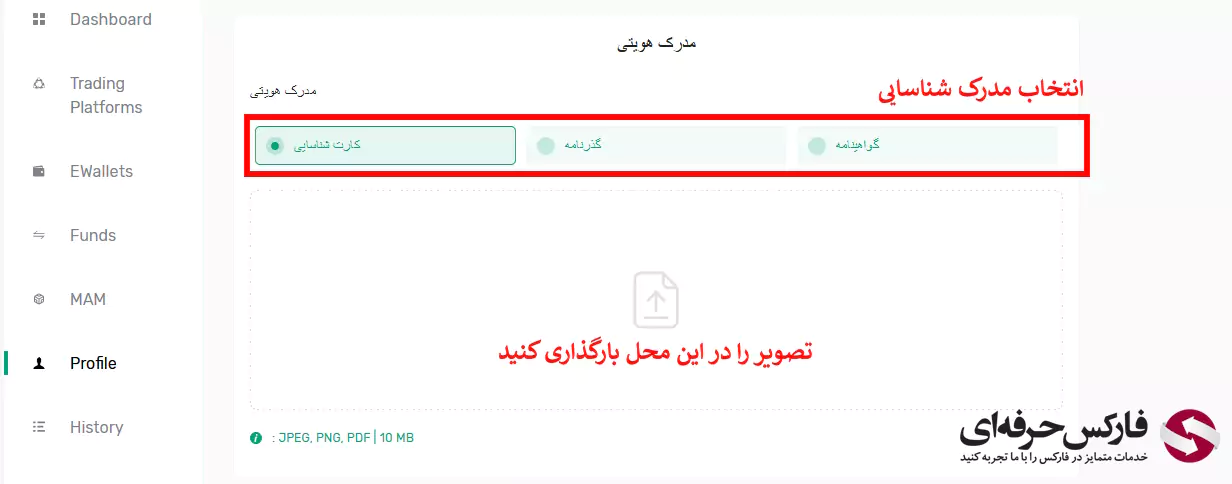 آموزش احراز هویت بروکر ویتاورس - وریفای حساب در ویتاورس 04