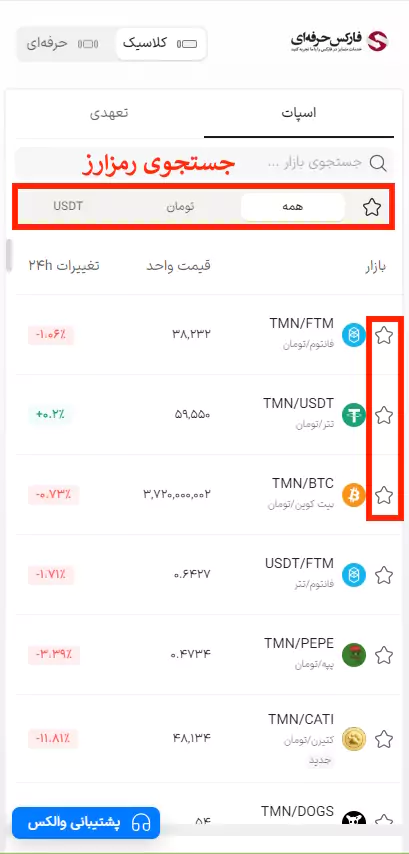 خرید و فروش در صرافی والکس - آموزش صرافی والکس - آموزش ترید در صرافی والکس - نحوه کار با صرافی والکس 06