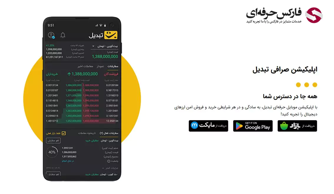 صرافی تبدیل دانلود - صرافی تبدیل اپلیکیشن - لینک دانلود صرافی تبدیل - دانلود صرافی تبدیل با لینک مستقیم - اپلیکیشن صرافی تبدیل - برنامه صرافی تبدیل 02