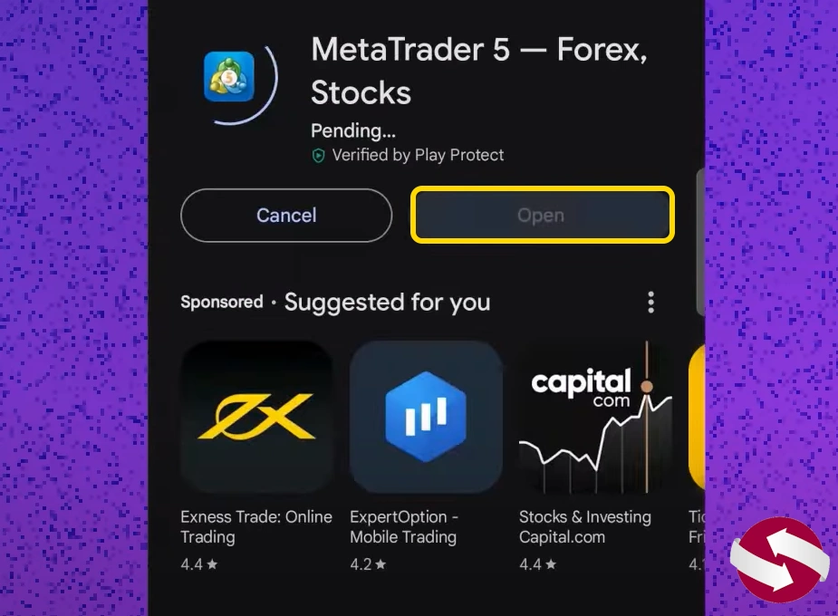 دانلود و نصب نرم افزار متاتریدر فاندد نکست از طریق فروشگاه IOS یا اندروید